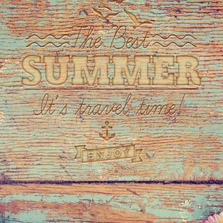 Summer travel wallpaper