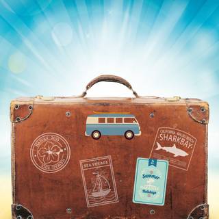 Summer travel wallpaper