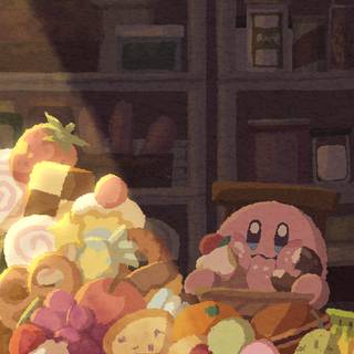 Kirby Halloween wallpaper