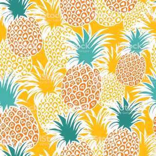 Summer pineapple wallpaper