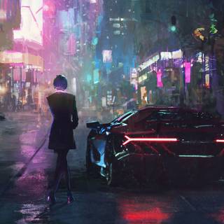 Cyberpunk 4k PC wallpaper