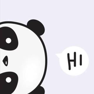 Summer panda wallpaper