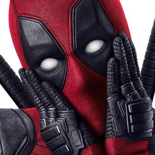 Deadpool portrait wallpaper