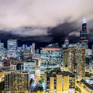 Chicago 4k wallpaper