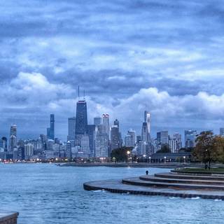 Chicago 4k wallpaper