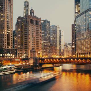 Chicago 4k wallpaper