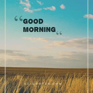 Good morning summer wallpaper