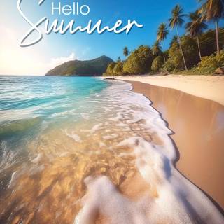 Good morning summer wallpaper