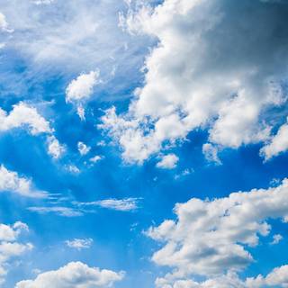 Blue sky 4k wallpaper