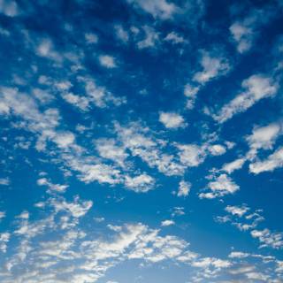 Blue sky 4k wallpaper