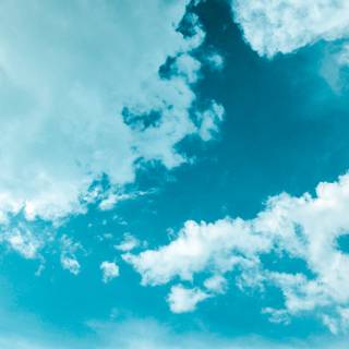 Blue sky 4k wallpaper