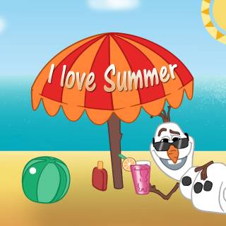 I love summer wallpaper