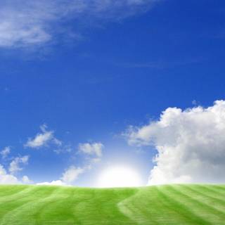 Blue sky 4k wallpaper