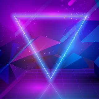 4k neon gaming wallpaper