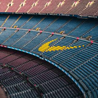 Camp Nou iPhone wallpaper