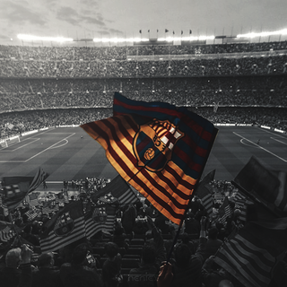 Camp Nou 4k wallpaper