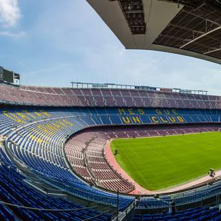 Camp Nou 4k wallpaper