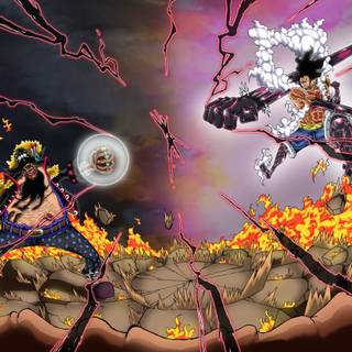 Monkey D Luffy 4K wallpaper