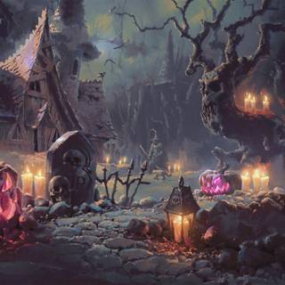 2560x1440 Halloween wallpaper