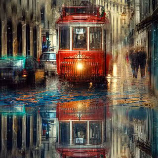 Rainy desktop wallpaper