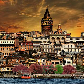 Istanbul 4k wallpaper