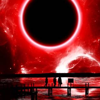 iPhone red 4k wallpaper