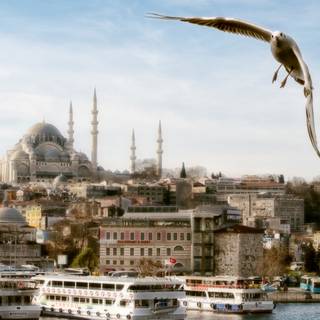 Istanbul 4k wallpaper