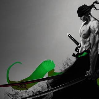 Zoro Roronoa desktop wallpaper