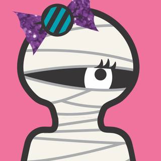 Halloween mummy wallpaper