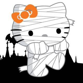 Halloween mummy wallpaper