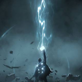 Thor 4k phone wallpaper