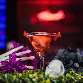 Halloween drinks wallpaper