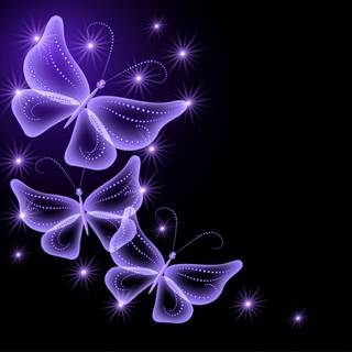 Fire butterfly wallpaper