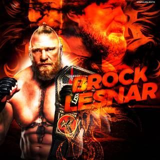 Brock Lesnar 4k wallpaper