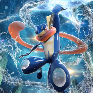 Ash Greninja desktop wallpaper