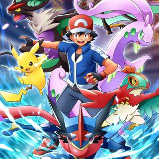 Greninja iPhone wallpaper