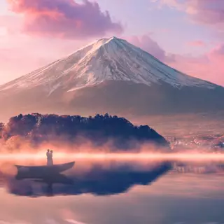 Mount Fuji 4k wallpaper