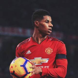 Marcus Rashford iPhone wallpaper
