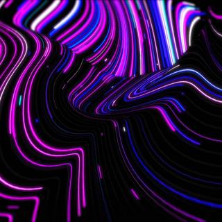 Abstract neon glow wallpaper