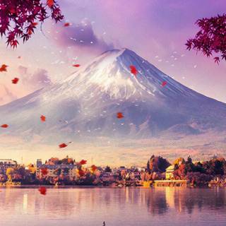 iPhone Fuji wallpaper