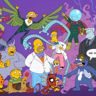 The Simpsons 4k wallpaper