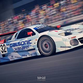 Nissan R390 GT1 wallpaper