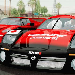 Nissan R390 GT1 wallpaper