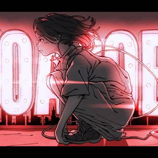 Yoasobi anime wallpaper