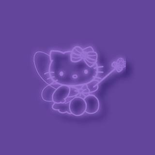 Sanrio purple wallpaper