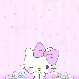 Sanrio purple wallpaper