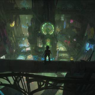 Arcane city wallpaper