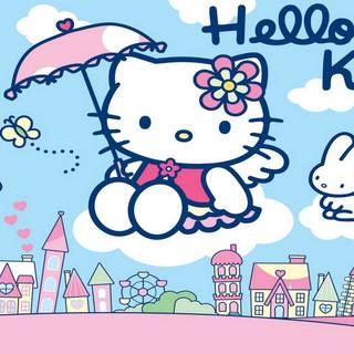 Sanrio purple wallpaper