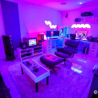 Gaming room 4k wallpaper