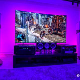 Gaming room 4k wallpaper